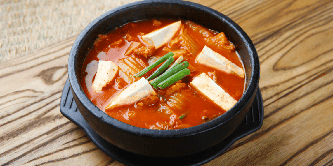 Kimchi And Pork Belly Stew (Kimchi Jjigae)