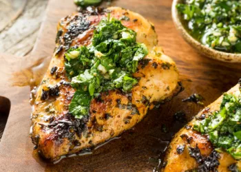 Chimichurri Chicken Skewers