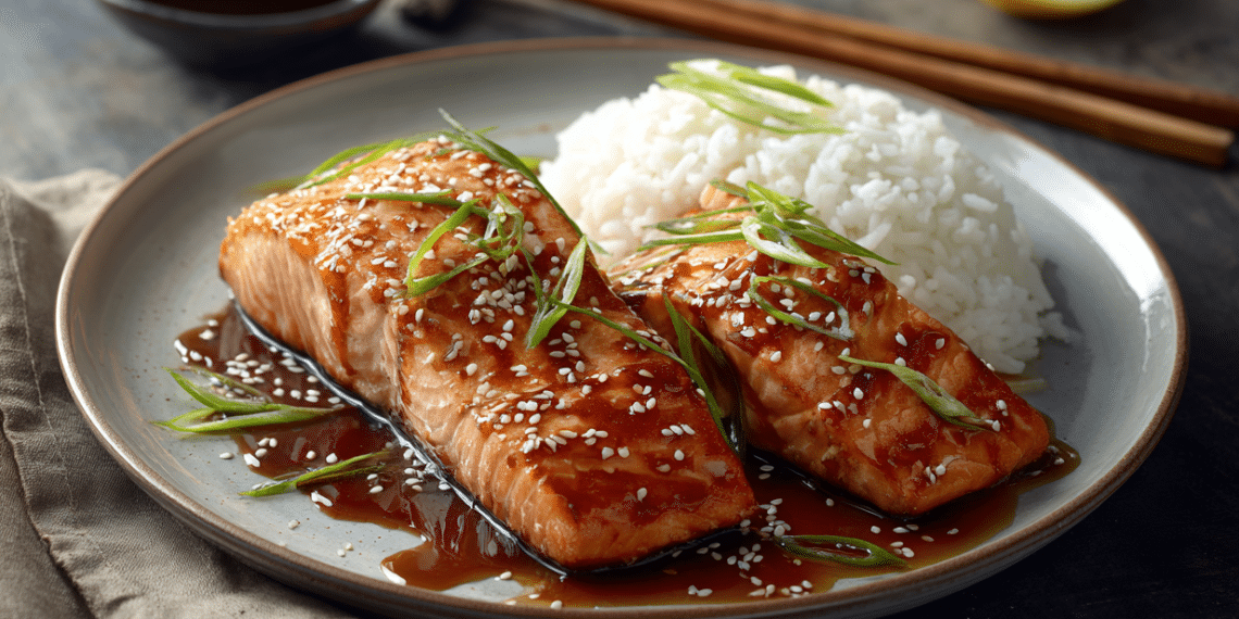Soy Ginger Baked Salmon