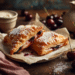 Flaky Cherry Turnovers With Puff Pastry