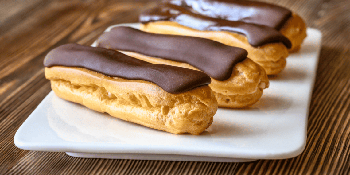 Lady Fingers Eclair