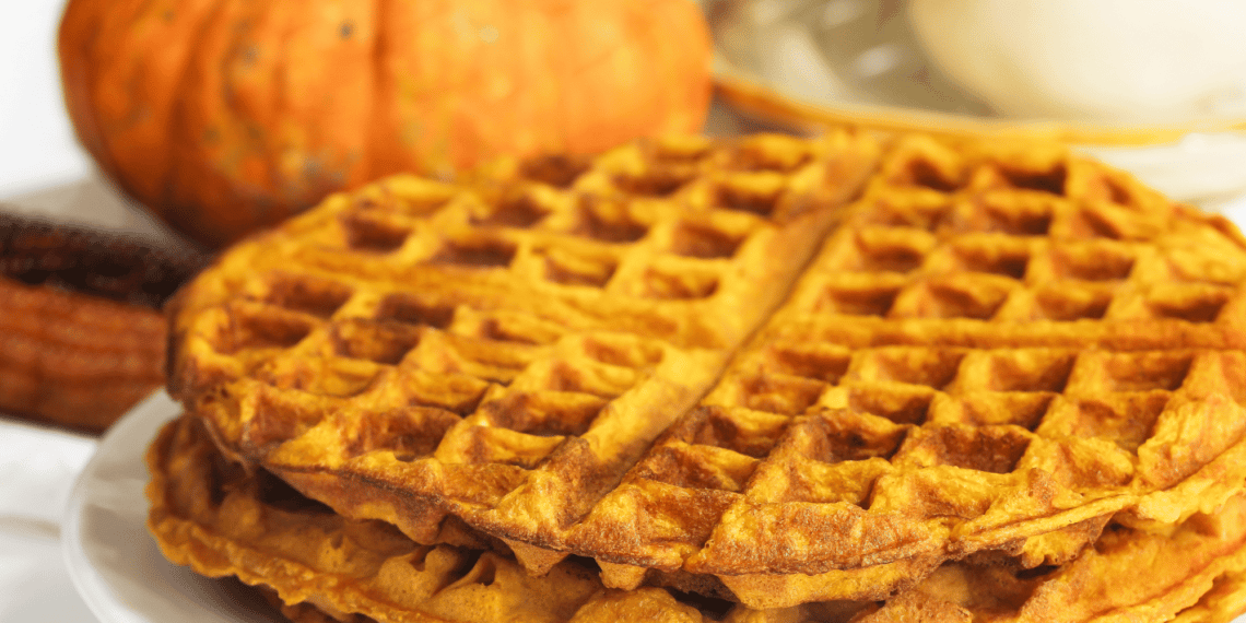 Delicious Pumpkin Waffles