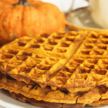 Delicious Pumpkin Waffles