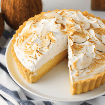 Crumbly Coconut Pie - Thefoodiebunch Coconut Pie