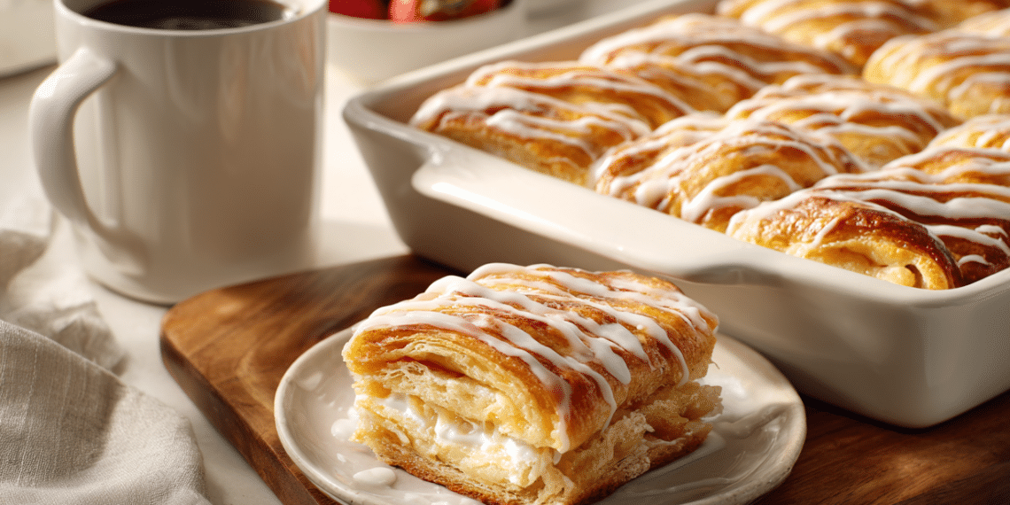 Easy Cheese Danish With Crescent Rolls