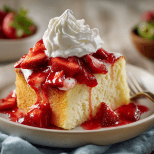 Strawberry Shortcake With Pound Cake (Easy Recipe)