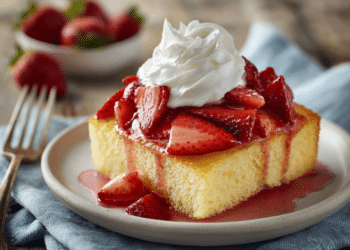 Strawberry Shortcake With Pound Cake (Easy Recipe)