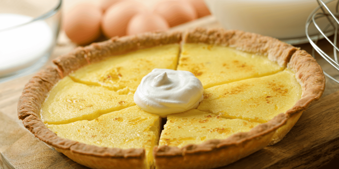 Flaky Custard Pie Recipe - Thefoodiebunch Flaky Custard Pie Recipe