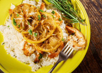 Butterflied Bahian Lemon Shrimp