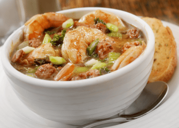 Amazing Crockpot Shrimp Gumbo