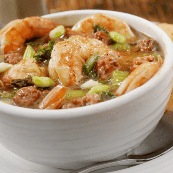 Amazing Crockpot Shrimp Gumbo