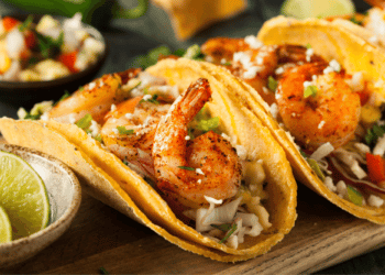 Fiery Shrimp Tacos