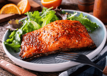 Asian Honey-Glazed Salmon