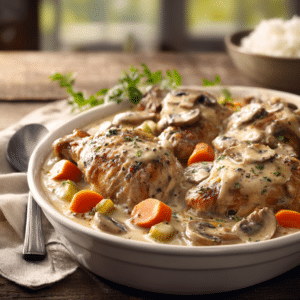 Slow-Cooked Turkey Wings With Mushroom Gravy - Thefoodiebunch Slow-Cooked Turkey Wings With Mushroom Gravy