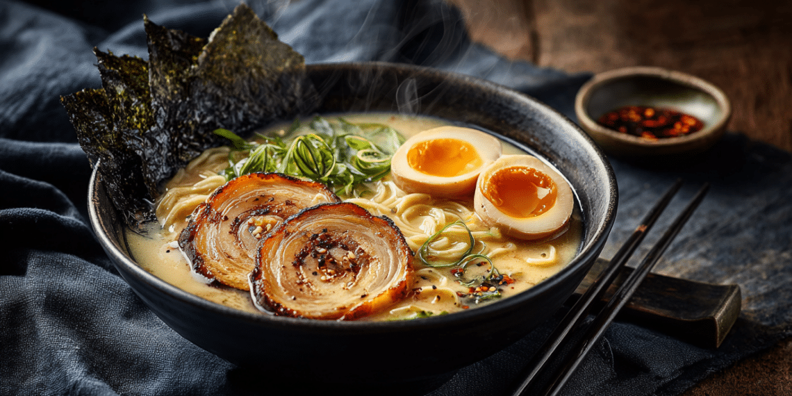 Pork Ramen Recipe With Chashu Belly &Amp; Ramen Eggs - Thefoodiebunch Pork Ramen Recipe With Chashu Belly &Amp; Ramen Eggs