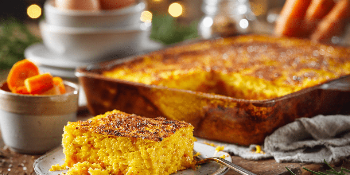 Fluffy Carrot Souffle Recipe (Easy Southern Side Dish)