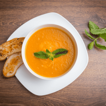 Creamy Curried Lentil-Leek Soup With Coconut Milk
