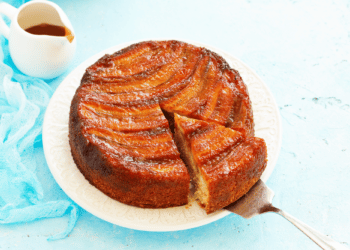 Decadent Honey Banana Cocoa Cake Recipe