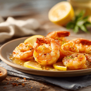 Butterflied Bahian Lemon Shrimp (Brazilian Coconut Marinade)