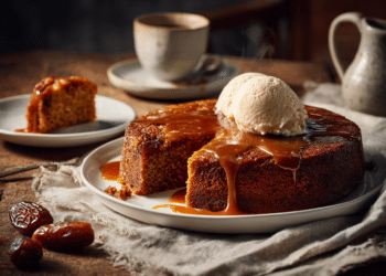 Sticky Date Cake With Butterscotch Sauce