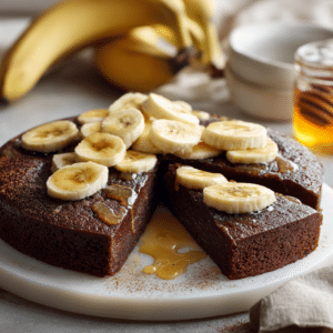 Honey Banana Cocoa Cake – Moist &Amp; Naturally Sweetened