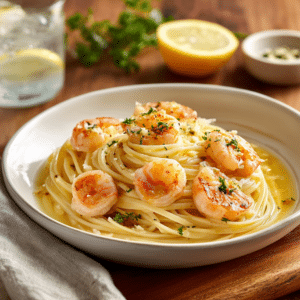 Easy Shrimp Scampi Pasta (No Wine, Ready In 30 Min)