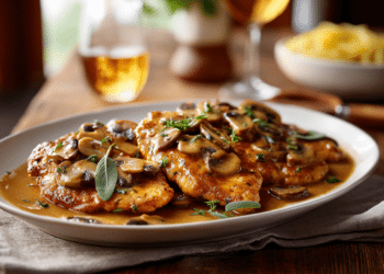 Creamy Chicken Marsala With Mushroom Sauce