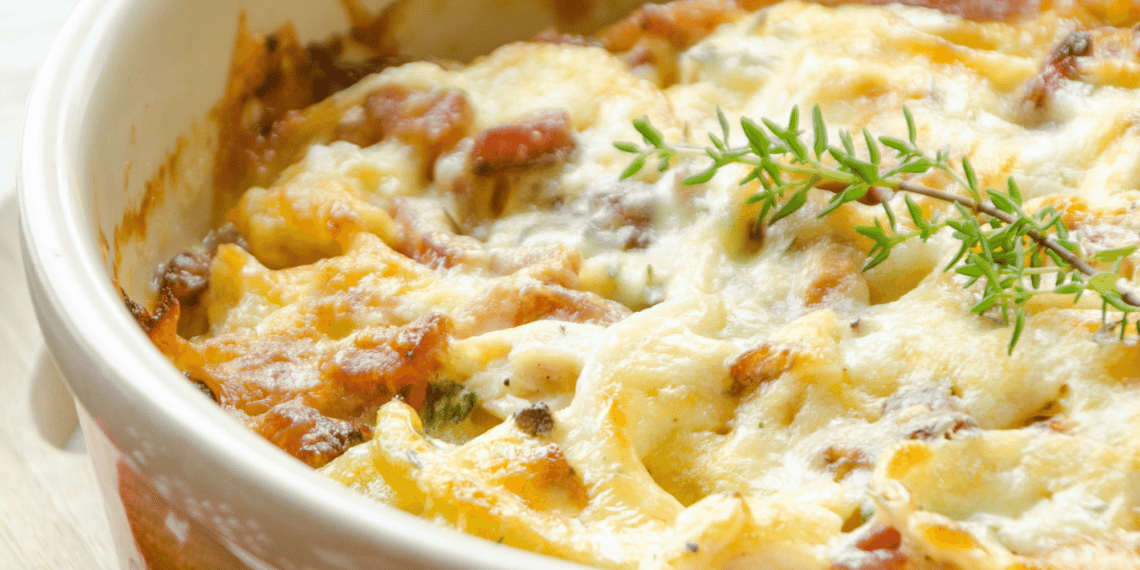 Creamy Chicken And Bacon Casserole Recipe