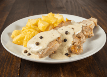 Scrumptious Pork Loin With Milk Sauce Recipe