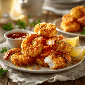 Crispy Breaded Shrimp Appetizers