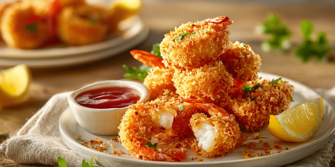 Crispy Breaded Shrimp Appetizers