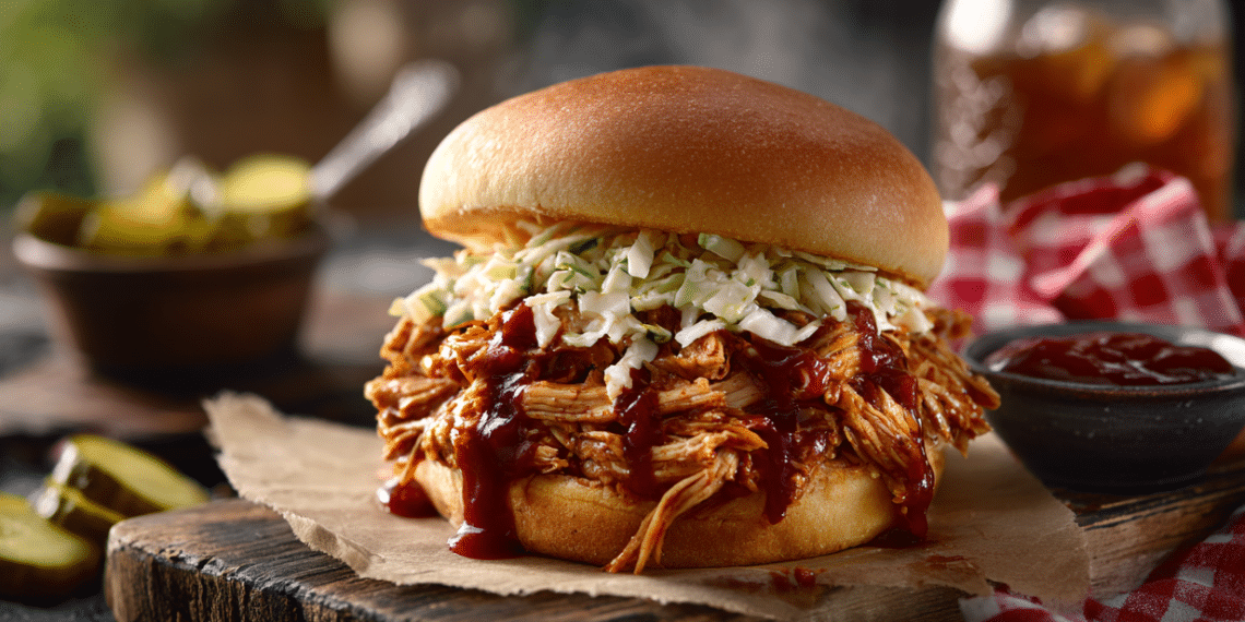 Slow Cooker Shredded Bbq Chicken (Easy Crockpot Recipe)
