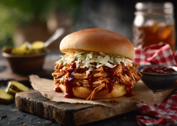 Slow Cooker Shredded Bbq Chicken (Easy Crockpot Recipe)