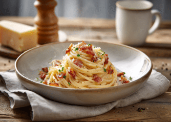 Breakfast Pasta Alla Carbonara (Ready In 20 Min)