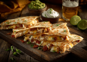 Chicken Bacon Quesadillas (Crispy, Cheesy Perfection)