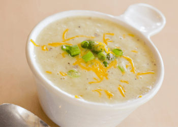 Creamy Broccoli, Potato And Gruyere Soup Recipe