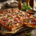 Homemade Pepperoni Pizza Recipe (Crispy Crust) - Thefoodiebunch Homemade Pepperoni Pizza Recipe (Crispy Crust)