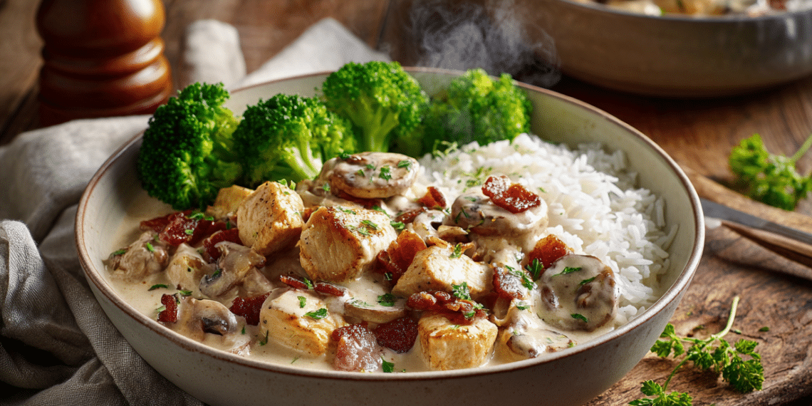 Creamy Chicken &Amp; Bacon Casserole (Gluten-Free)