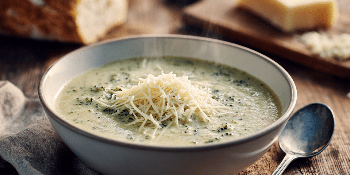Creamy Broccoli Potato Gruyere Soup (One-Pot)