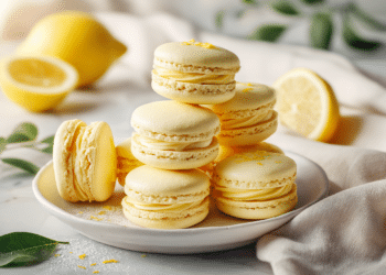 Soft Lemon Macarons With Lemon Butter Ganache