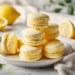 Soft Lemon Macarons With Lemon Butter Ganache