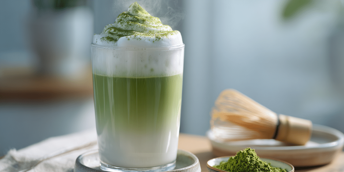Milky Matcha Latte (Ready In 7 Minutes)