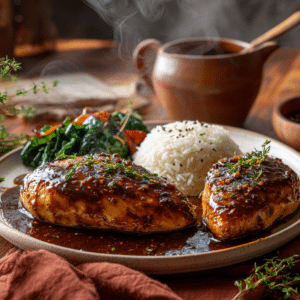 Honey Habanero Chicken With Balsamic Glaze (Ready In 55 Min) - Thefoodiebunch Honey Habanero Chicken With Balsamic Glaze