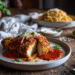 Crispy Chicken Parmesan With Double Panko Crust