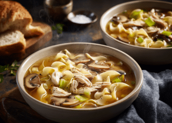 Hearty Chicken Noodle Soup Recipe (Ready In 40 Min)