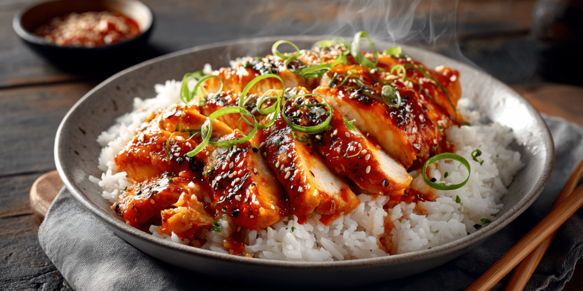 Sriracha Glazed Chicken – Quick Spicy Dinner In 40 Min