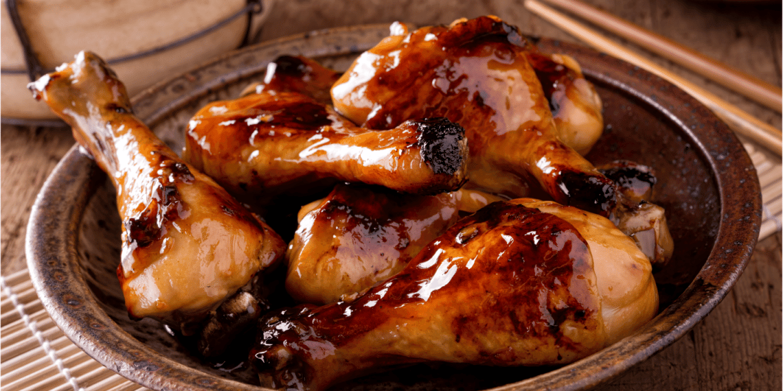 Sweet And Sticky Honey Soy Chicken Drumsticks