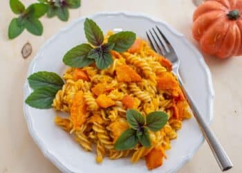 Hearty Creamy Chicken Pumpkin Pasta