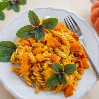 Hearty Creamy Chicken Pumpkin Pasta