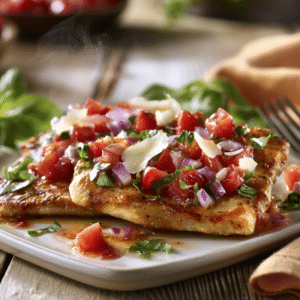 Skinny Bruschetta Chicken (30 Minutes, Healthy) - Thefoodiebunch Skinny Bruschetta Chicken